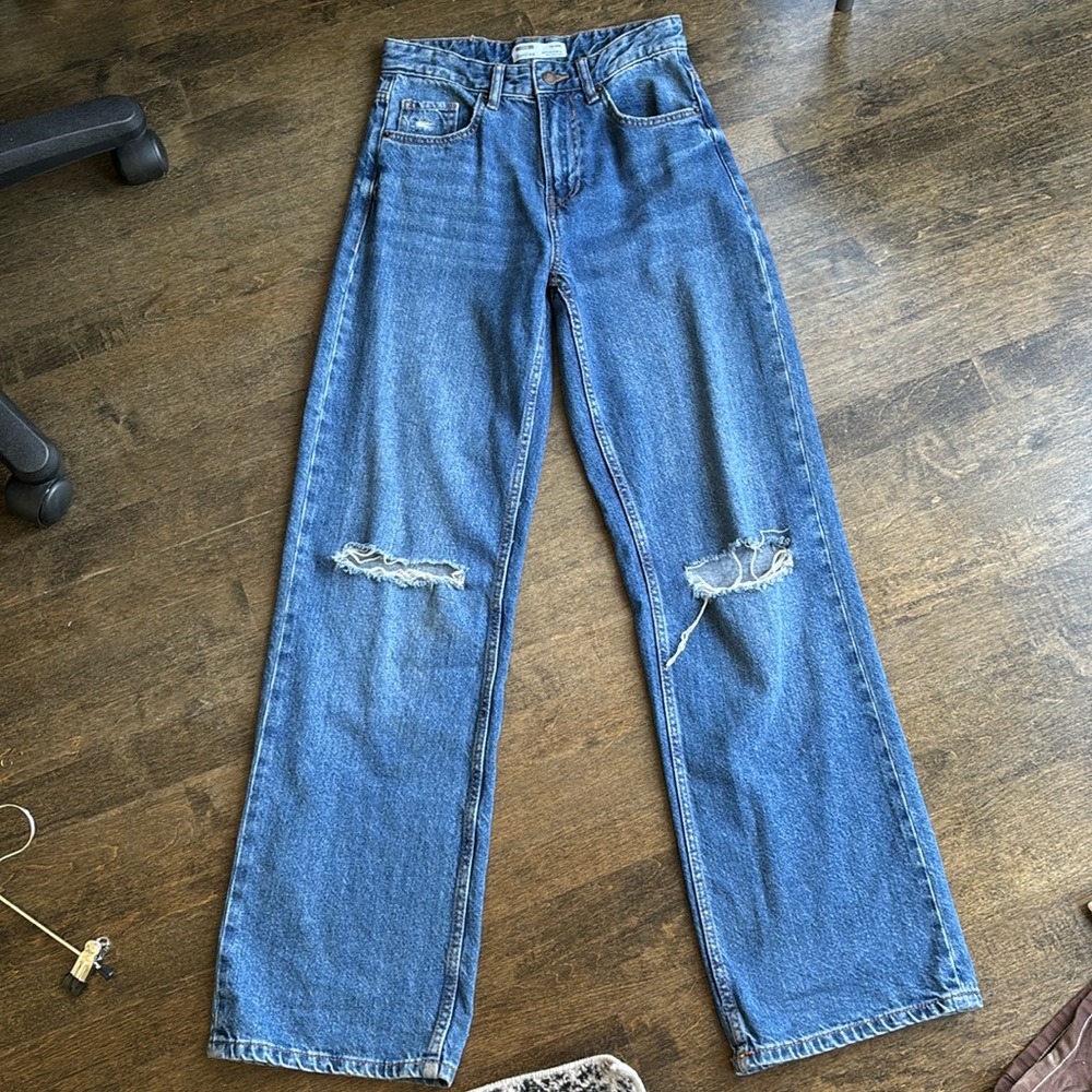 Bershka 90s wide jeans